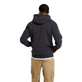 Charcoal - Lifestyle - Animal Mens River Logo Organic Hoodie