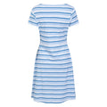 Bright Blue - Back - Mountain Warehouse Womens-Ladies Contrast Striped Skater Dress