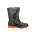 Black - Lifestyle - Mountain Warehouse Childrens-Kids Camouflage Flashing Lights Wellington Boots