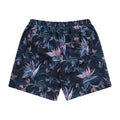 Pink - Back - Animal Mens Deep Dive Leaf Print Boardshorts