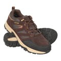 Brown - Close up - Mountain Warehouse Mens Thunder Suede Waterproof Walking Shoes