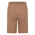 Dark Beige - Back - Mountain Warehouse Mens Grassland Belted Shorts