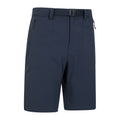 Navy - Side - Mountain Warehouse Mens Grassland Belted Shorts