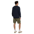 Navy - Pack Shot - Animal Mens Driver Organic Sweatshirt