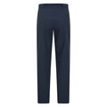 Navy - Back - Mountain Warehouse Mens Grassland Belted Trousers