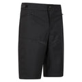 Black - Side - Mountain Warehouse Mens Attack Biker Shorts