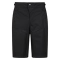 Black - Front - Mountain Warehouse Mens Attack Biker Shorts