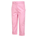 Pink - Lifestyle - Mountain Warehouse Childrens-Kids Shore Capri Trousers