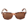 Tan - Side - Animal Womens-Ladies Piper Recycled Polarised Sunglasses