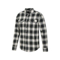 Dark Green - Lifestyle - Mountain Warehouse Mens Trace Flannel Long-Sleeved Shirt