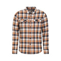 Mustard - Front - Mountain Warehouse Mens Trace Flannel Long-Sleeved Shirt