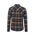 Mustard - Lifestyle - Mountain Warehouse Mens Trace Flannel Long-Sleeved Shirt