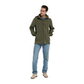 Khaki Green - Lifestyle - Animal Mens Pace Packable Waterproof Jacket