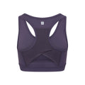 Dark Purple - Back - Mountain Warehouse Womens-Ladies Motion Mesh Sports Bra