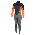 Black - Side - Mountain Warehouse Mens Atlantic 3-2 mm Full Wetsuit