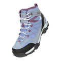 Lilac - Lifestyle - Mountain Warehouse Childrens-Kids Trail Suede Walking Boots