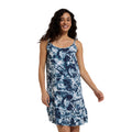 Blue - Side - Animal Womens-Ladies Sofia Beach Dress