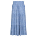 Corn Blue - Back - Mountain Warehouse Womens-Ladies Palermo Tiered Midi Skirt