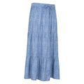 Corn Blue - Lifestyle - Mountain Warehouse Womens-Ladies Palermo Tiered Midi Skirt