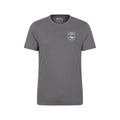 Dark Grey - Front - Mountain Warehouse Mens Discover Edinburgh Cotton T-Shirt