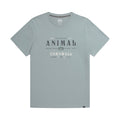 Pale Blue - Front - Animal Mens Jacob Graphic Print Organic T-Shirt