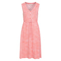 Coral - Front - Mountain Warehouse Womens-Ladies Bahamas Floral Sleeveless Dress