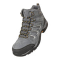 Grey - Front - Mountain Warehouse Mens Aspect Extreme Wolverine Suede IsoGrip Walking Boots