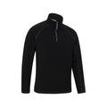 Black - Lifestyle - Mountain Warehouse Mens Ashbourne II Half Zip Fleece Top