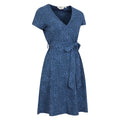 Dark Blue - Lifestyle - Mountain Warehouse Womens-Ladies Santorini Spotted Jersey Wrap Dress