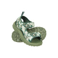 Green - Front - Mountain Warehouse Boys Camouflage Sandals