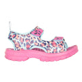 Pink - Lifestyle - Mountain Warehouse Girls Animal Print Sandals