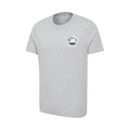 Grey - Side - Mountain Warehouse Mens Pitolchry Mountain Cotton T-Shirt