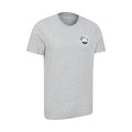 Grey - Lifestyle - Mountain Warehouse Mens Pitolchry Mountain Cotton T-Shirt