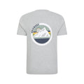 Grey - Back - Mountain Warehouse Mens Circle Mountain T-Shirt