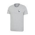 Grey - Side - Mountain Warehouse Mens Circle Mountain T-Shirt