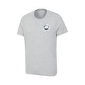 Grey - Side - Mountain Warehouse Mens Keswick Mountain Cotton T-Shirt