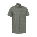 Dark Green - Lifestyle - Mountain Warehouse Mens Cotton Shirt