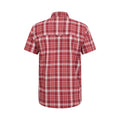 Red - Back - Mountain Warehouse Mens Cotton Shirt