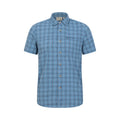 Corn Blue - Front - Mountain Warehouse Mens Cotton Shirt