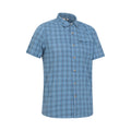 Corn Blue - Lifestyle - Mountain Warehouse Mens Cotton Shirt