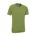 Green - Side - Mountain Warehouse Mens Quick Dry T-Shirt