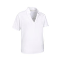 White - Lifestyle - Mountain Warehouse Womens-Ladies Breeze II Linen Short-Sleeved Shirt