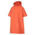 Orange - Side - Mountain Warehouse Childrens-Kids Lagoon Microfibre Hooded Towel