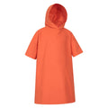 Orange - Lifestyle - Mountain Warehouse Childrens-Kids Lagoon Microfibre Hooded Towel