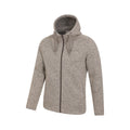 Beige - Lifestyle - Mountain Warehouse Mens Nevis Fleece Full Zip Hoodie