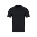 Black - Back - Mountain Warehouse Mens Rash Guard (Pack of 2)