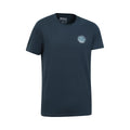 Dark Blue - Lifestyle - Mountain Warehouse Mens Aviemore Tree Ring Organic T-Shirt