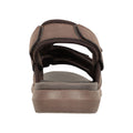 Brown - Back - Mountain Warehouse Mens Ames Sandals