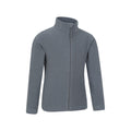 Medium Grey - Lifestyle - Mountain Warehouse Childrens-Kids Camber II Full Zip Fleece Jacket