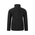 Black - Back - Mountain Warehouse Childrens-Kids Camber II Full Zip Fleece Jacket